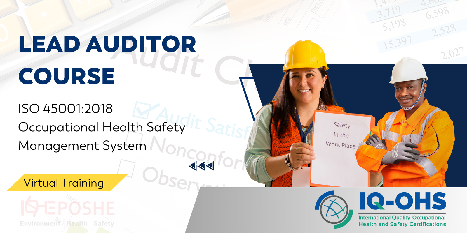 Lead auditor - poshe - Poshe Solutions ISO 45001:2018