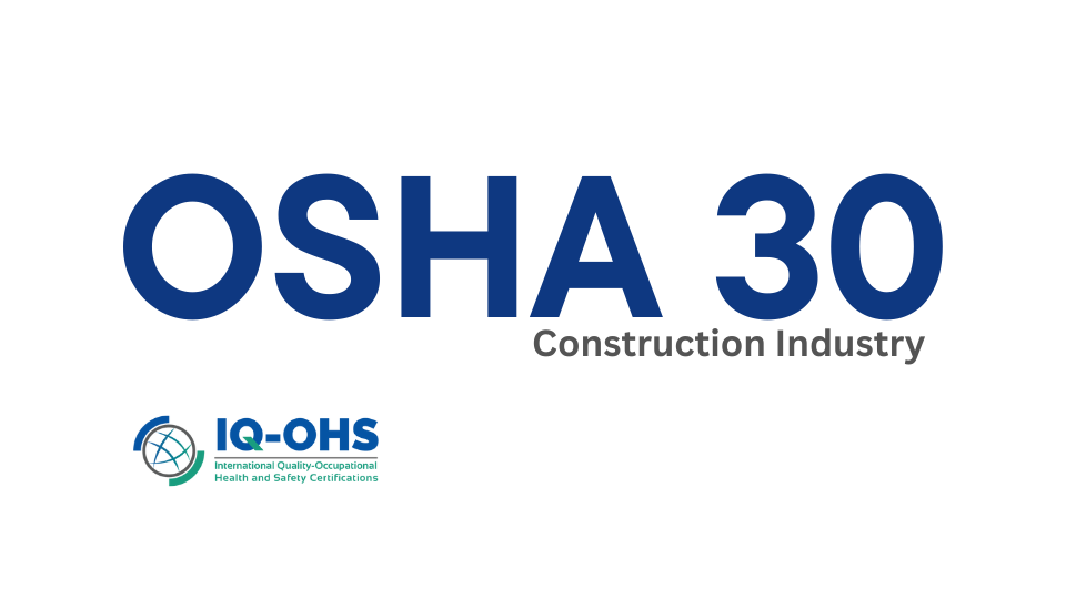 OSHA 30 hour Construction - Poshe Solutions
