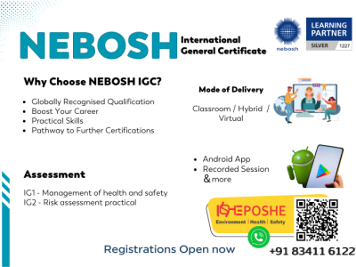 Nebosh IGC course Chennai nebosh course in chennai